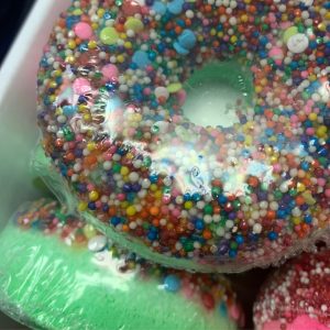 Green Donut Bath Bomb