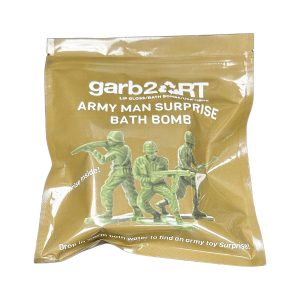Army man bath bomb