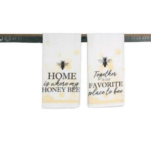 Youngs 18622 Cotton Bee Tea Towel Color